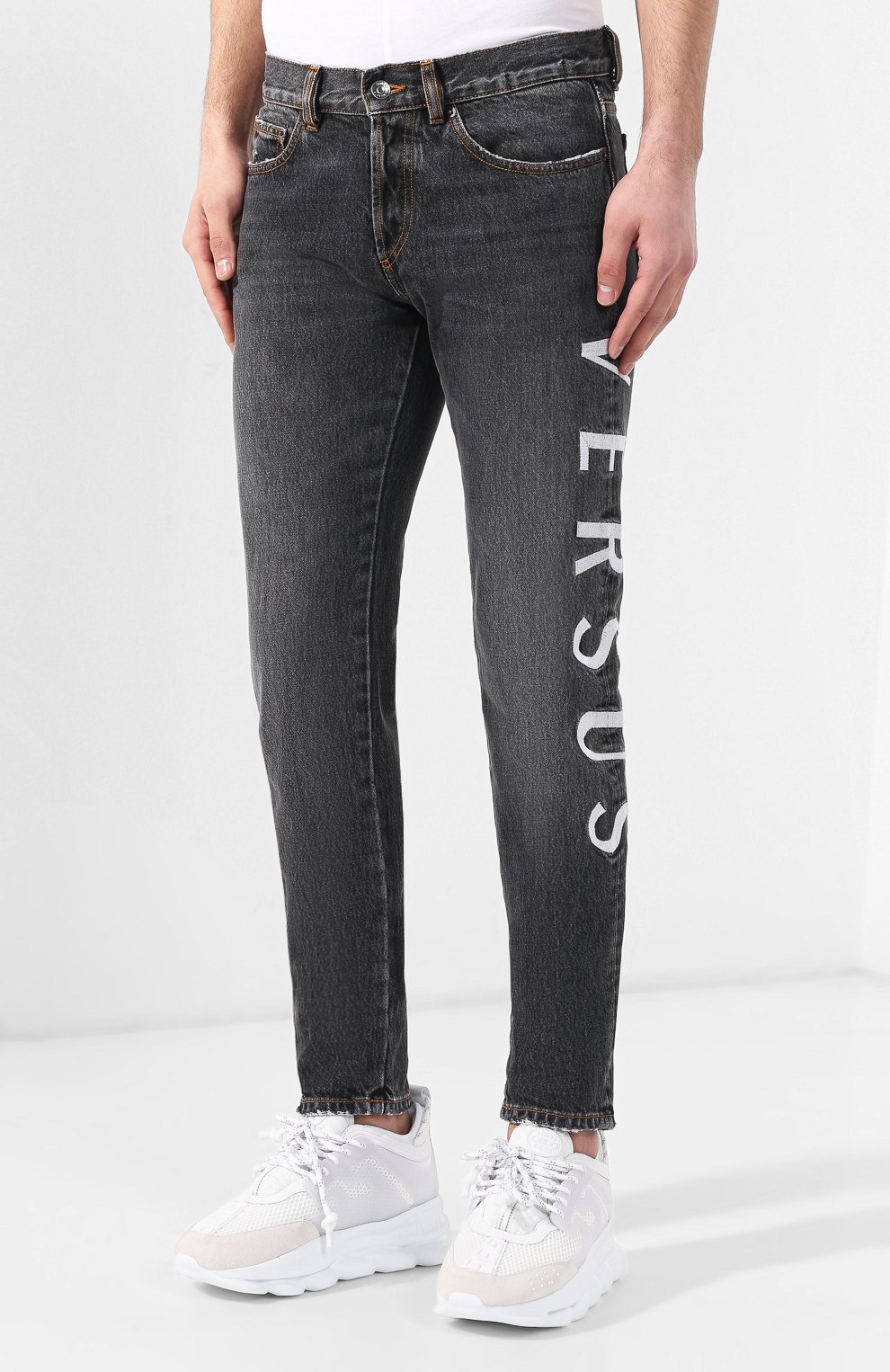 Джинсы прямого кроя VERSUS VERSACE, арт. BU40553/BT10948, фото 3