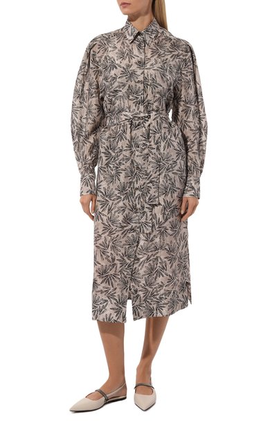 Шелковое платье BRUNELLO CUCINELLI, арт. MP913AFE12, фото 3