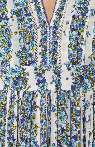 Платье из вискозы POUPETTE ST BARTH синего цвета по цене 46400 руб., арт. W4XS24LBWFB, фото 5 Платье из вискозы POUPETTE ST BARTH, арт. W4XS24LBWFB, фото 5