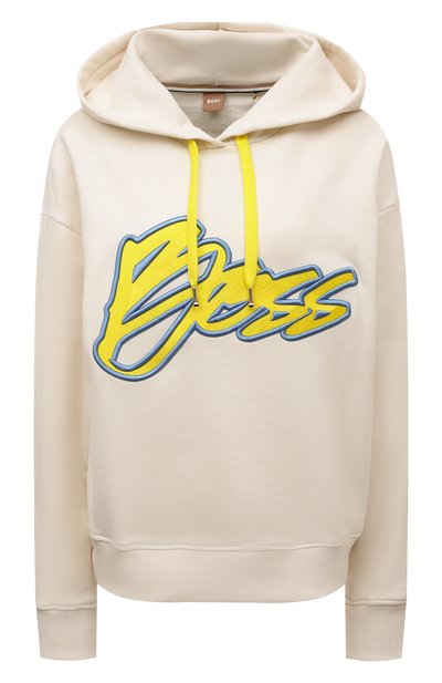 Женский хлопковое худи BOSS, арт. 50484174