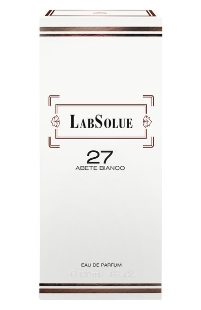 Парфюмерная вода 27 abete bianco (120ml) LABSOLUE, арт. 8011530970215, фото 2