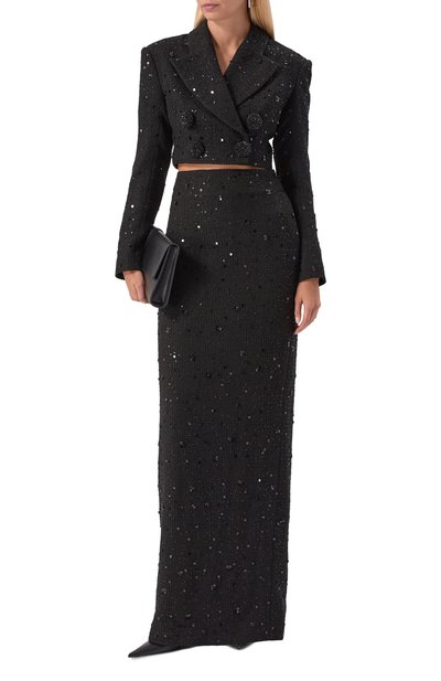 Женский твидовый костюм с отделкой пайетками KAMILLA PURSHIE, арт. KP 2025/37