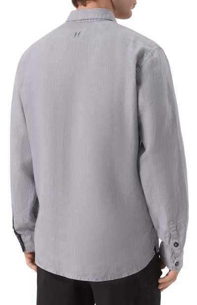 Льняная рубашка HANNES ROETHER, арт. ER290.601/, фото 4