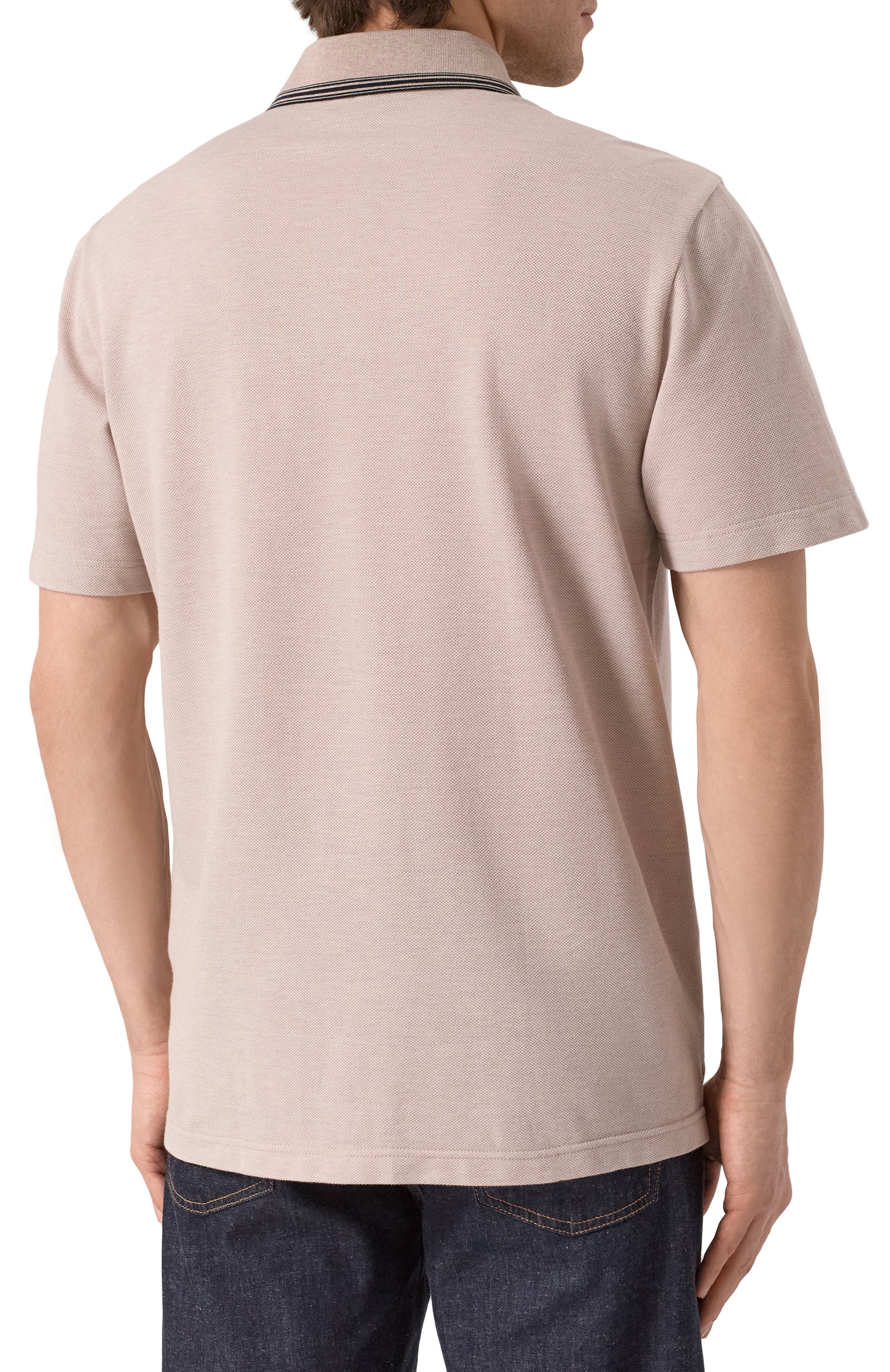 Хлопковое поло BRIONI, арт. UJTA0L/PA627, фото 4