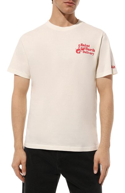 Хлопковая футболка MC2 SAINT BARTH, арт. STBM TSHIRT MAN/TSHM001/02203B, фото 3