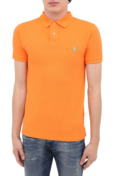 Хлопковое поло POLO RALPH LAUREN, арт. 710536856, фото 3