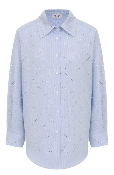 Женская хлопковая рубашка SEVEN LAB, арт. 125-C-W-15-42-005