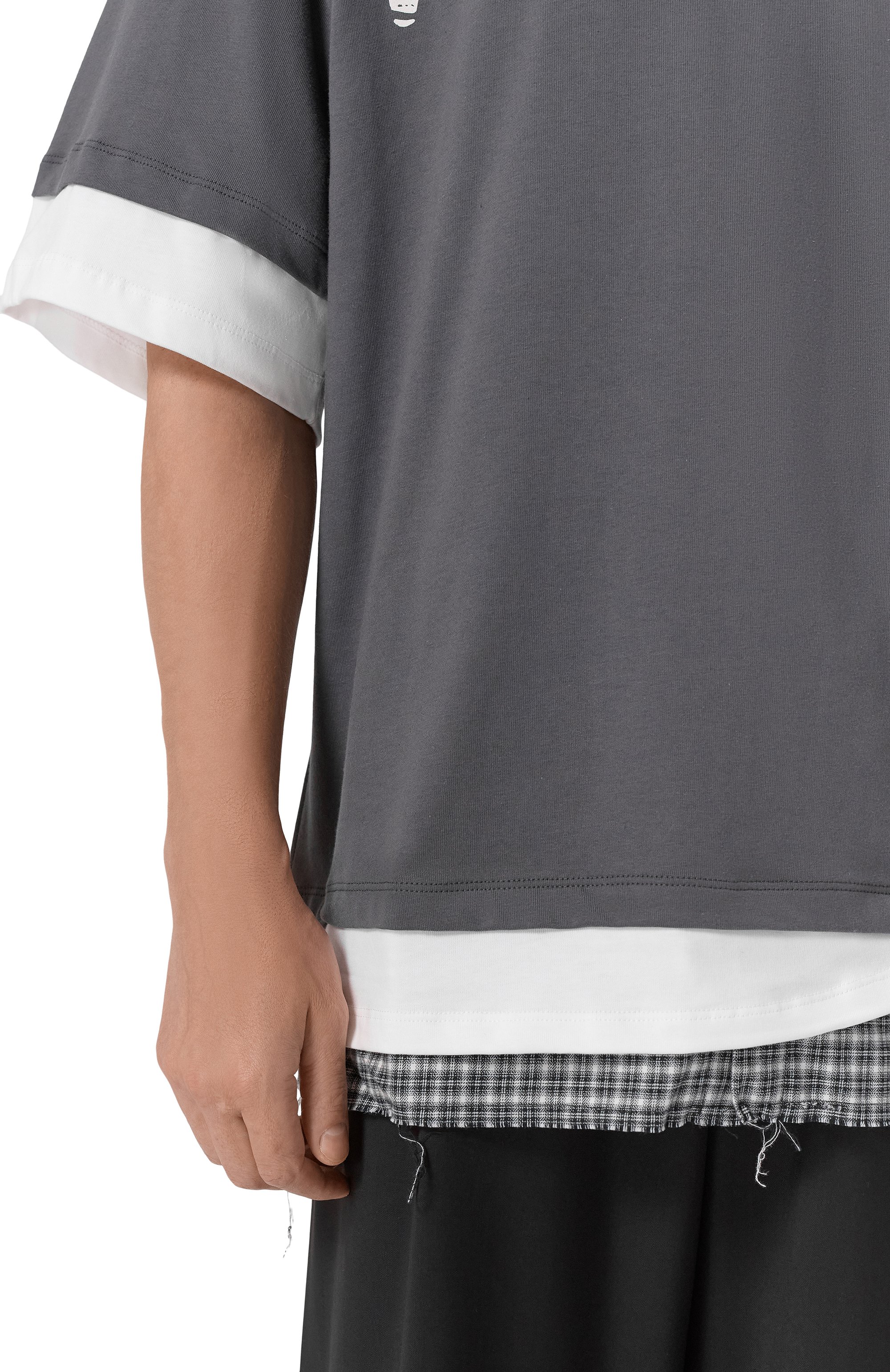 Хлопковая футболка AN OTHER DATE, арт. F50DMATH067, фото 5