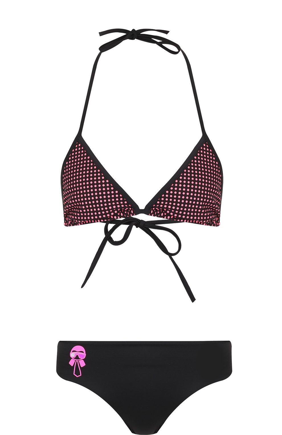 Раздельный купальник с треугольным бра FENDI, арт. FXB904 A1ID, фото 1