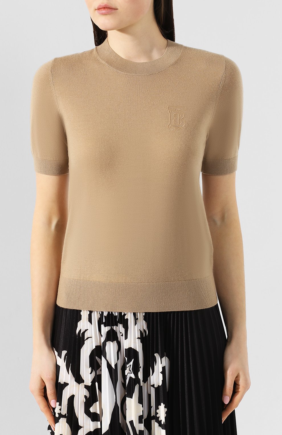 Кашемировый топ BURBERRY, арт. 8011091, фото 3