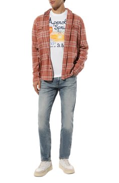 Хлопковая футболка MC2 SAINT BARTH, арт. STBM/TSHIRT MAN/06243D, фото 1