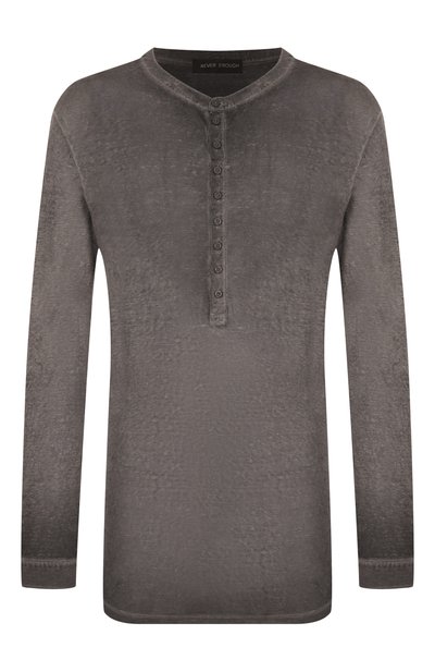 Мужская льняной лонгслив-хенли NEVER ENOUGH, арт. MTL019