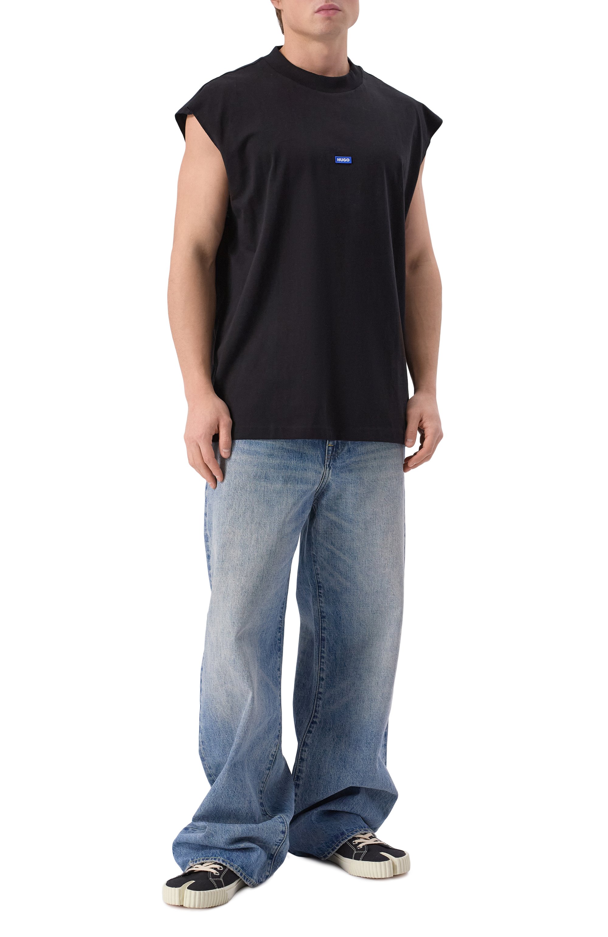 Хлопковая майка HUGO BLUE, арт. 50509773, фото 2