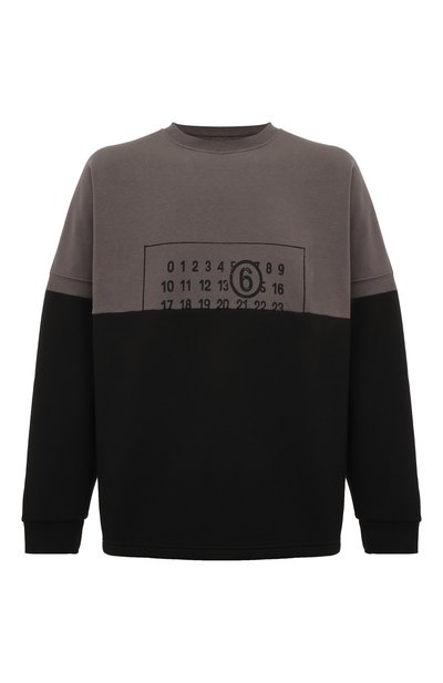 Мужской хлопковый свитшот MM6, арт. SH0GU0013/S25624