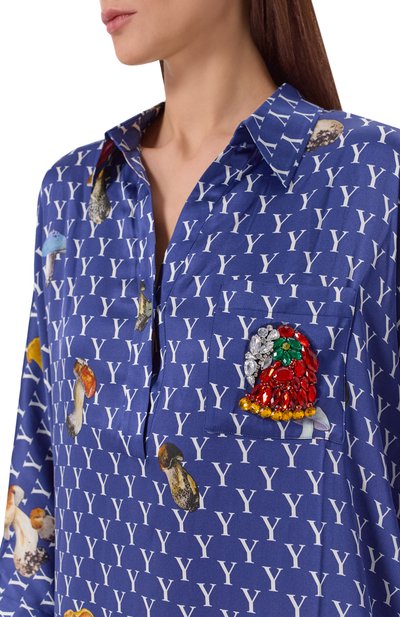 Шелковая туника YANINA, арт. T-3118A, фото 4