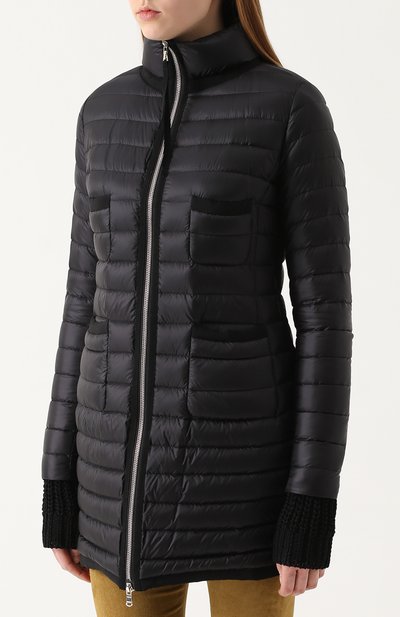 Стеганый пуховик на молнии с накладными карманами MONCLER, арт. C1-093-49853-94-53048, фото 3