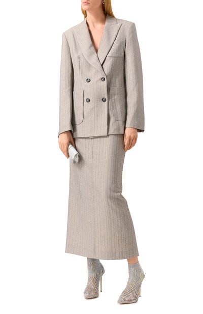 Текстильные ботильоны gilda 120 LE SILLA, арт. 2113Y100RCPPCAZ/, фото 2