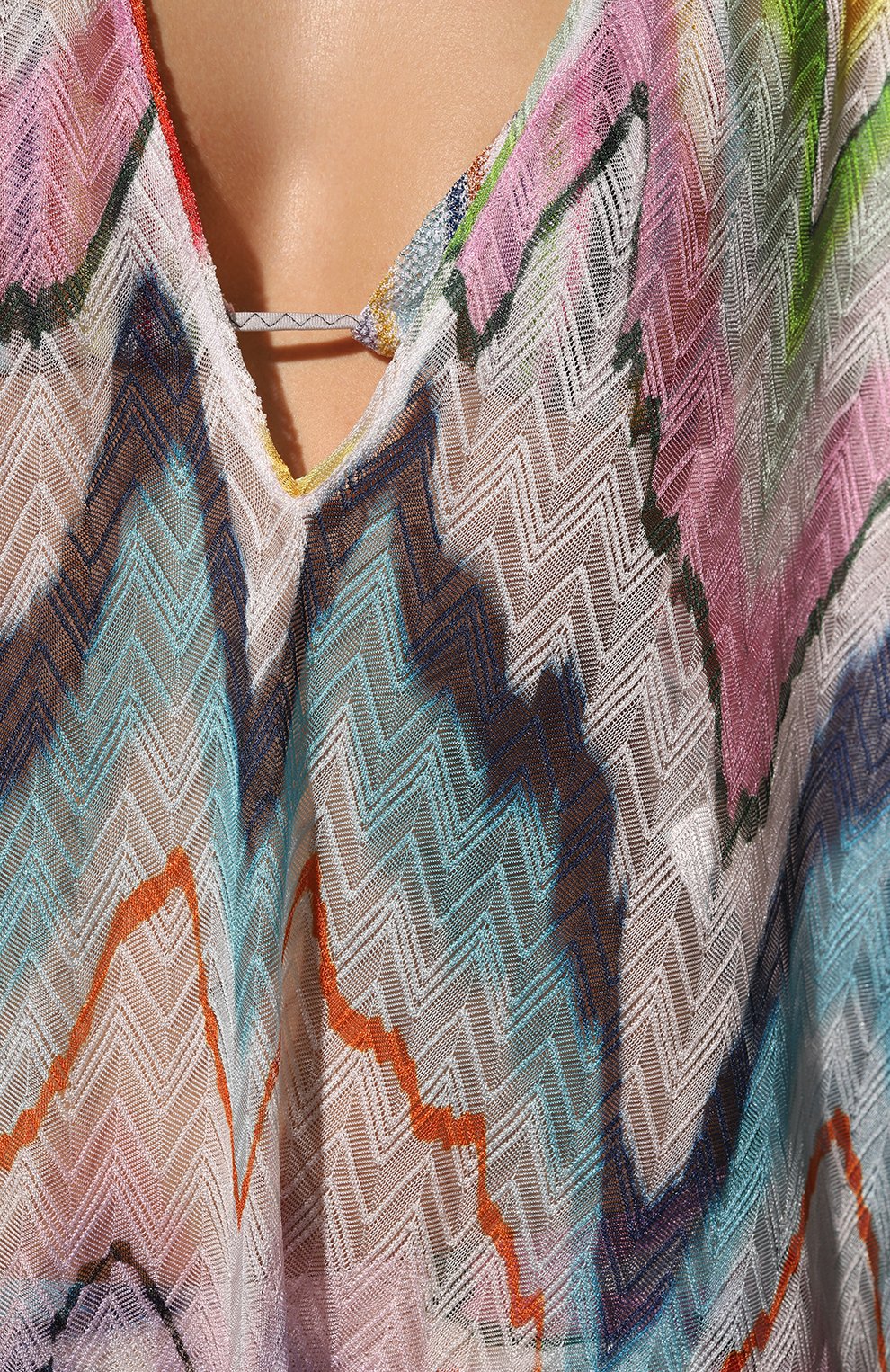 Туника MISSONI разноцветного цвета по цене 78050 руб., арт. MS22SQ06/BR00H1, фото 5 Туника MISSONI, арт. MS22SQ06/BR00H1, фото 5