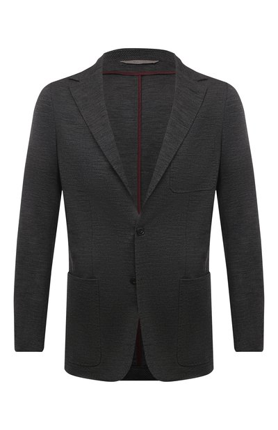 Пиджак из шерсти и лиоцелла CANALI, арт. J0147/JC02719, фото 1
