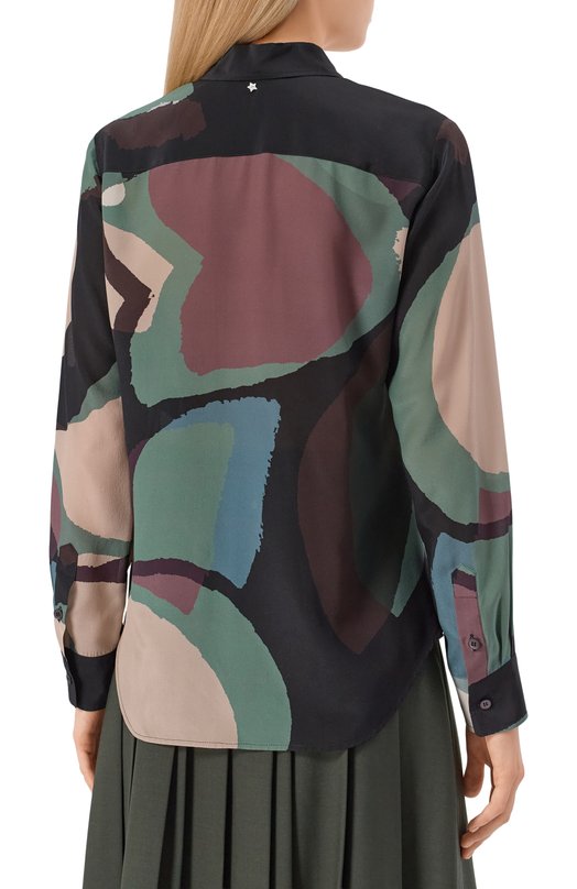 Шелковая рубашка Lorena Antoniazzi CA12A/5049 Разноцветный  CA12A/5049 Фото 4