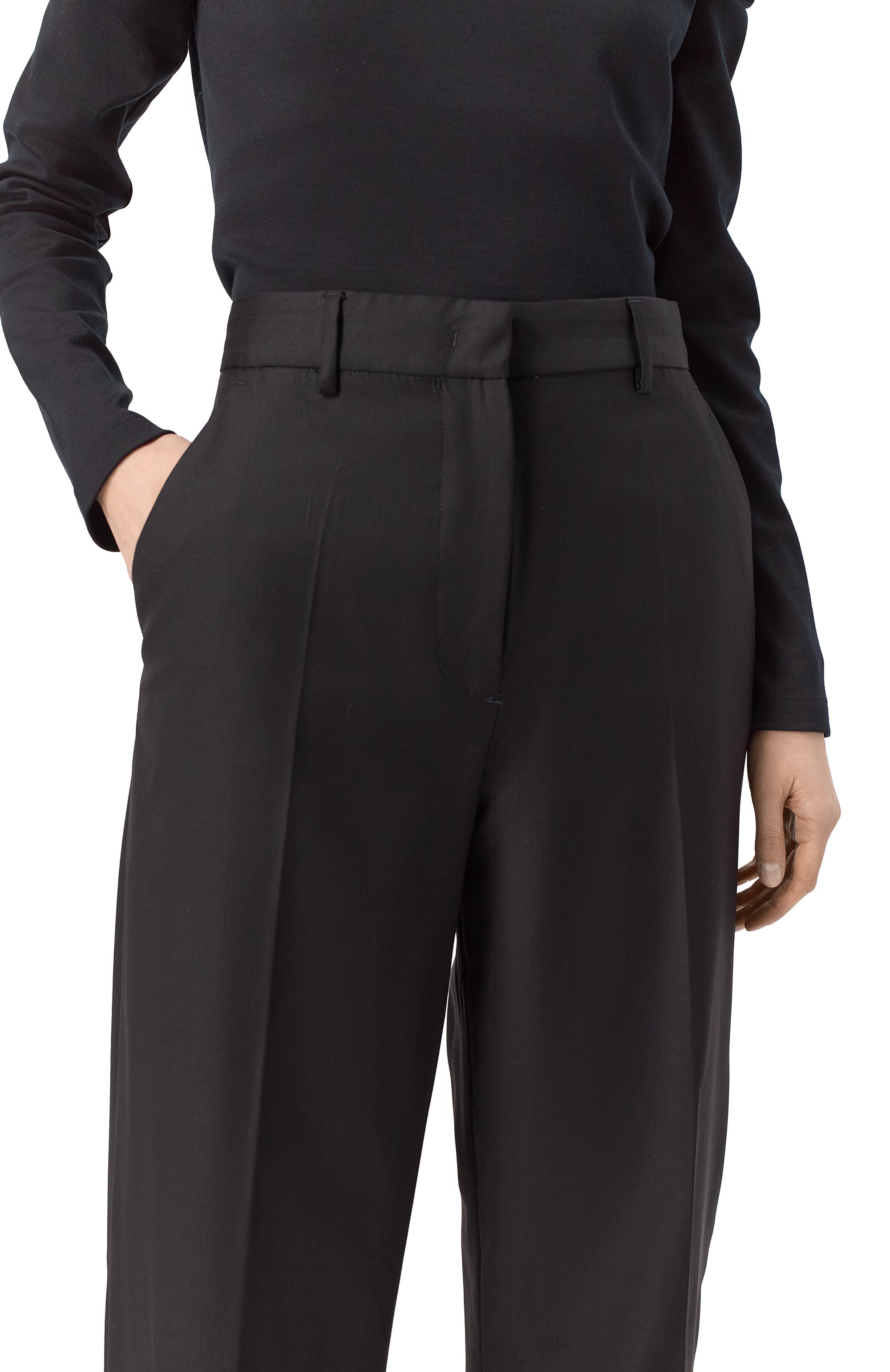 Шерстяные брюки MVST, арт. TR0USERN0PLEAT883.601/5730, фото 5