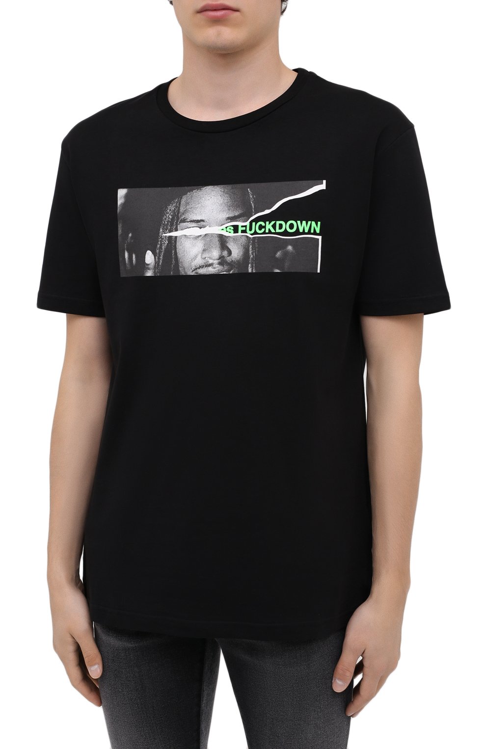 Хлопковая футболка COMME DES FUCKDOWN, арт. CDFU1077, фото 3