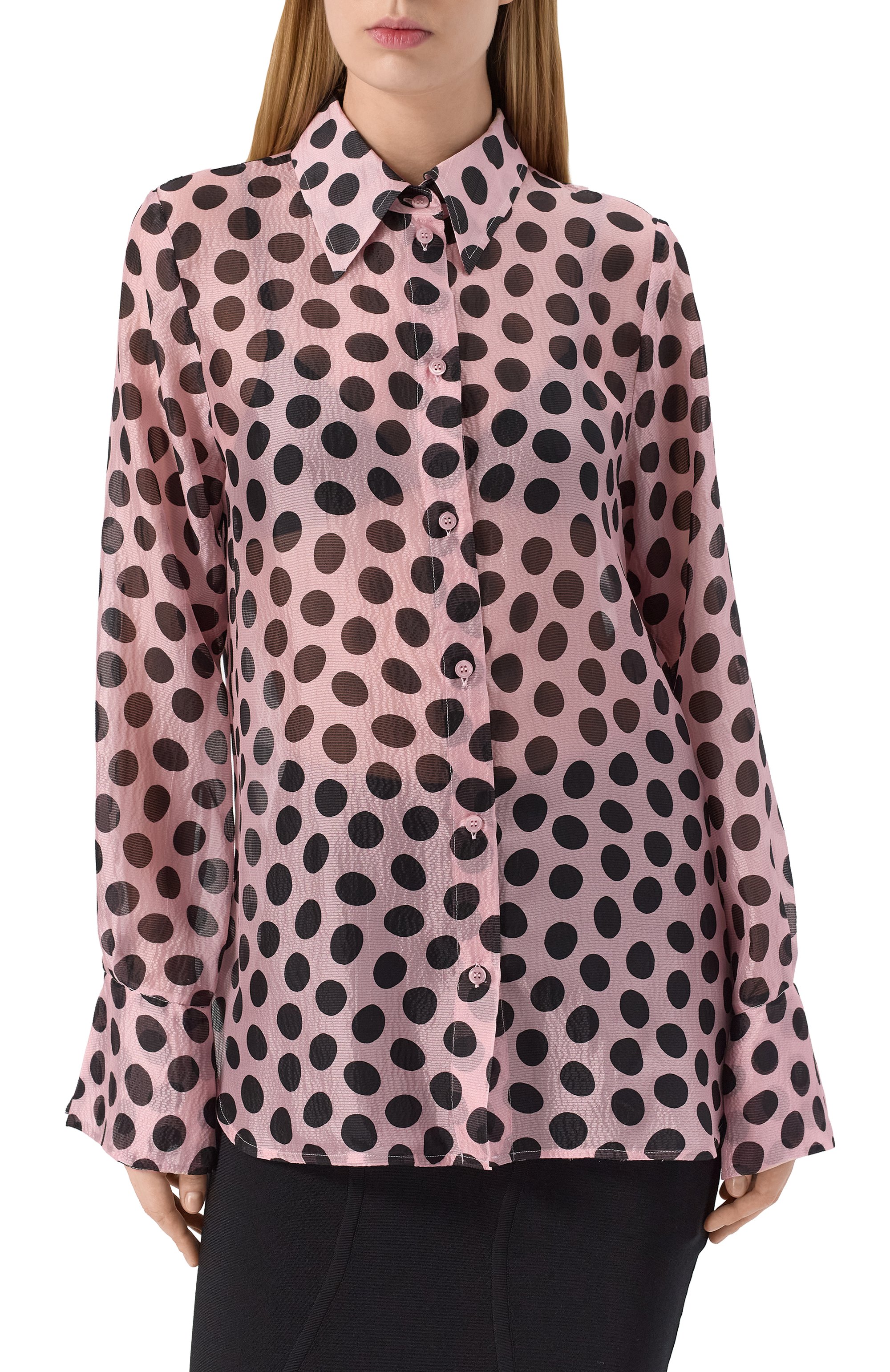 Шелковая блузка NINA RICCI, арт. 25PCT0007/SE1404, фото 3