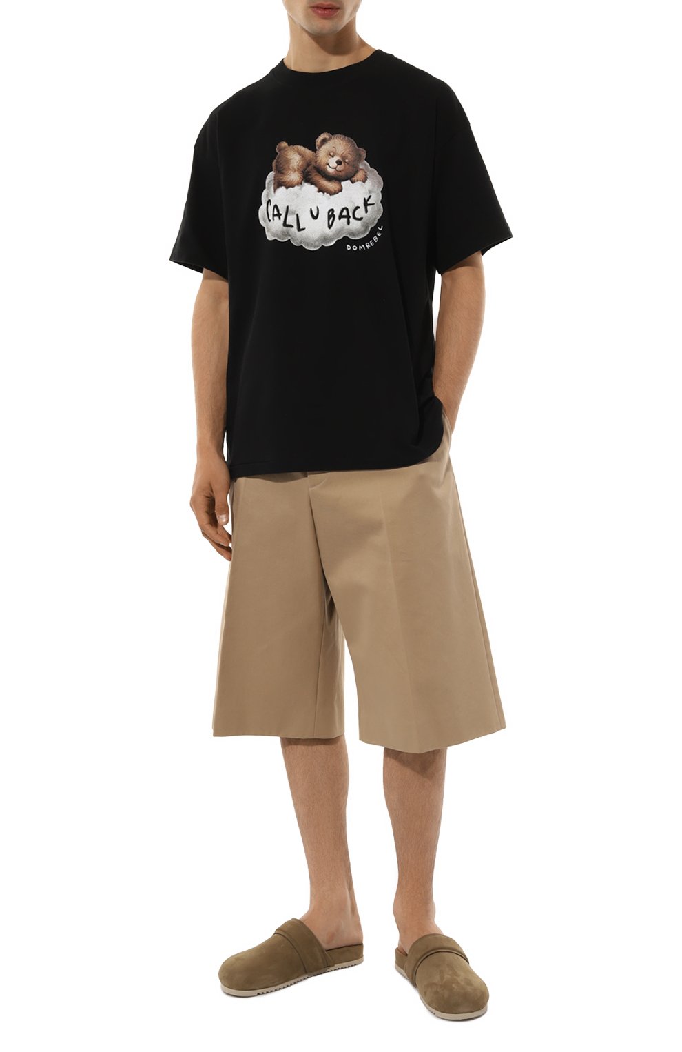 Хлопковая футболка DOMREBEL, арт. M CALL U/TSHIRT, фото 2