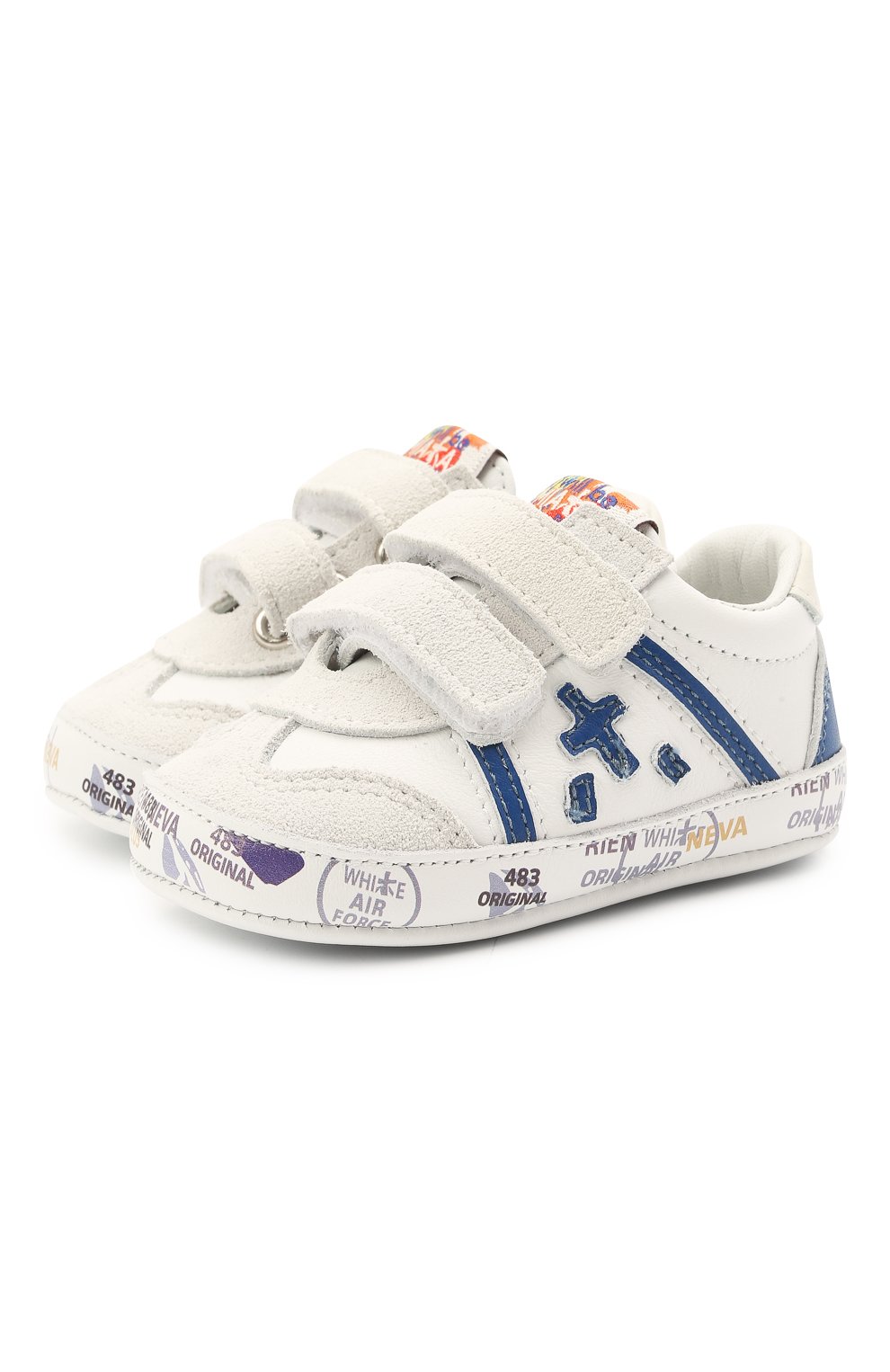 Кожаные пинетки PREMIATA WILL BE, арт. 12-00CU0001-V, фото 1