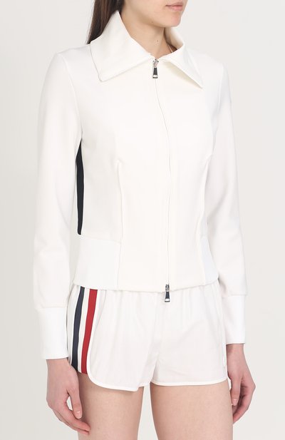 Жакет на молнии с отложным воротником MONCLER, арт. C1-093-84978-00-8299Y, фото 3