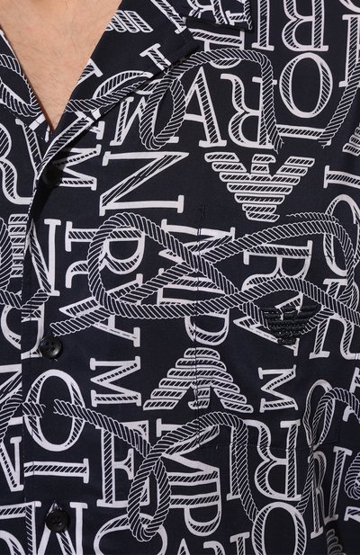 Рубашка из вискозы EMPORIO ARMANI, арт. 211881/4R466, фото 5