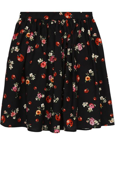 Хлопковая юбка-миди свободного кроя с принтом DOLCE & GABBANA, арт. 0131/L52I48/FS55D/8-12, фото 1