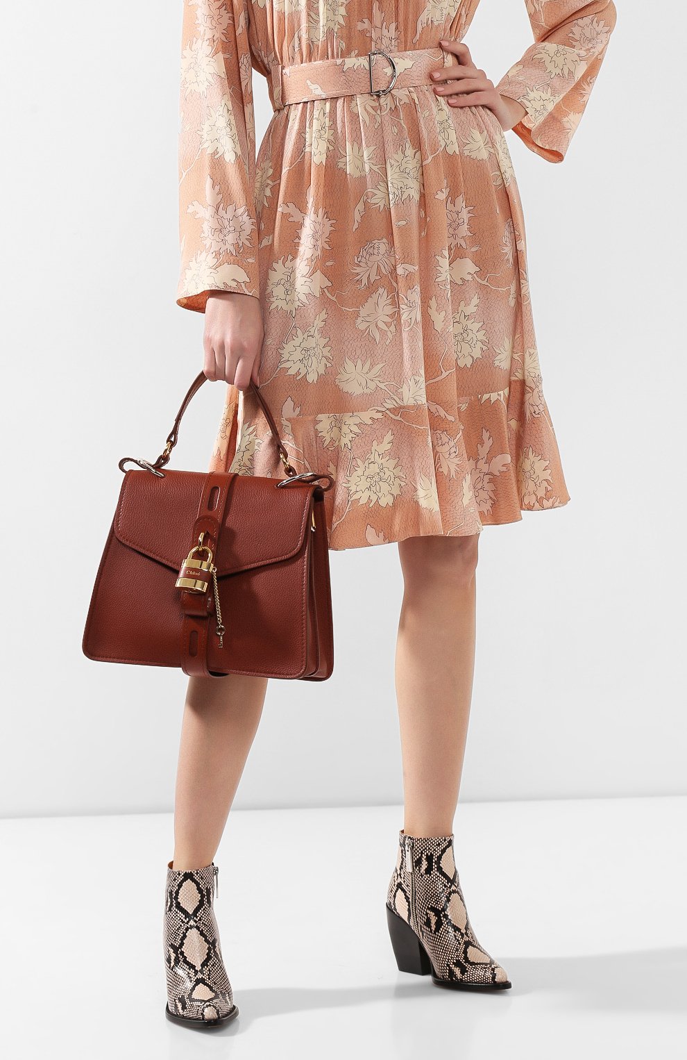 Сумка aby medium CHLOÉ, арт. CHC19WS188B71, фото 2