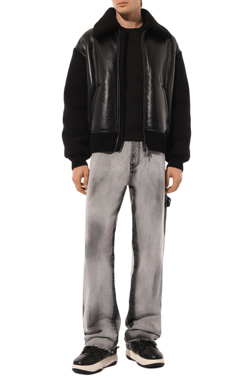 Кожаные кроссовки puffer DSQUARED2, арт. SNM0393/35605520, фото 2