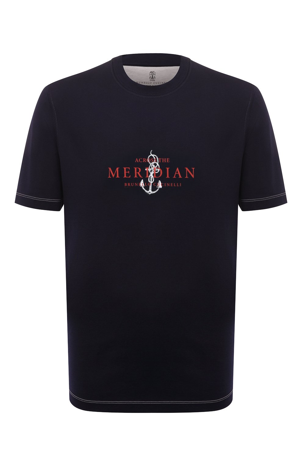 Хлопковая футболка BRUNELLO CUCINELLI, арт. M0T618481P, фото 1