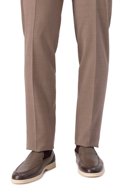 Кожаные лоферы DOUCAL'S, арт. DU3413NWMAUY215G, фото 3