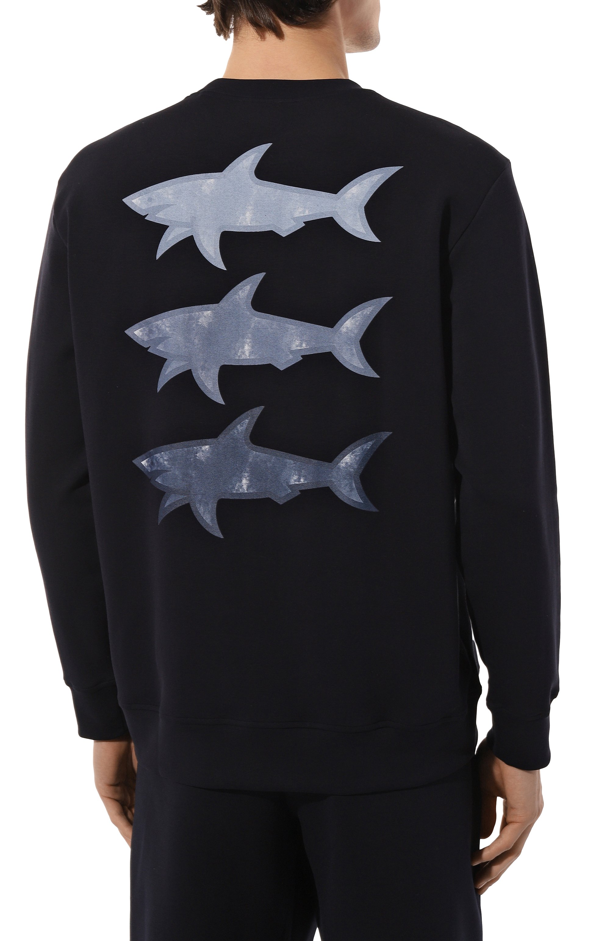 Свитшот PAUL&SHARK темно-синего цвета по цене 41750 руб., арт. 25411855/XL, фото 4 Свитшот PAUL&SHARK, арт. 25411855/XL, фото 4