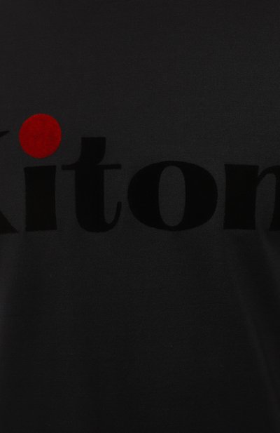 Хлопковая футболка KITON, арт. UMK0490K5, фото 5