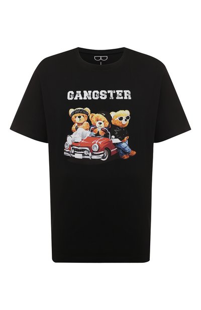 Мужская хлопковая футболка BISIBIGLIO, арт. GANGSTER TEDDYS