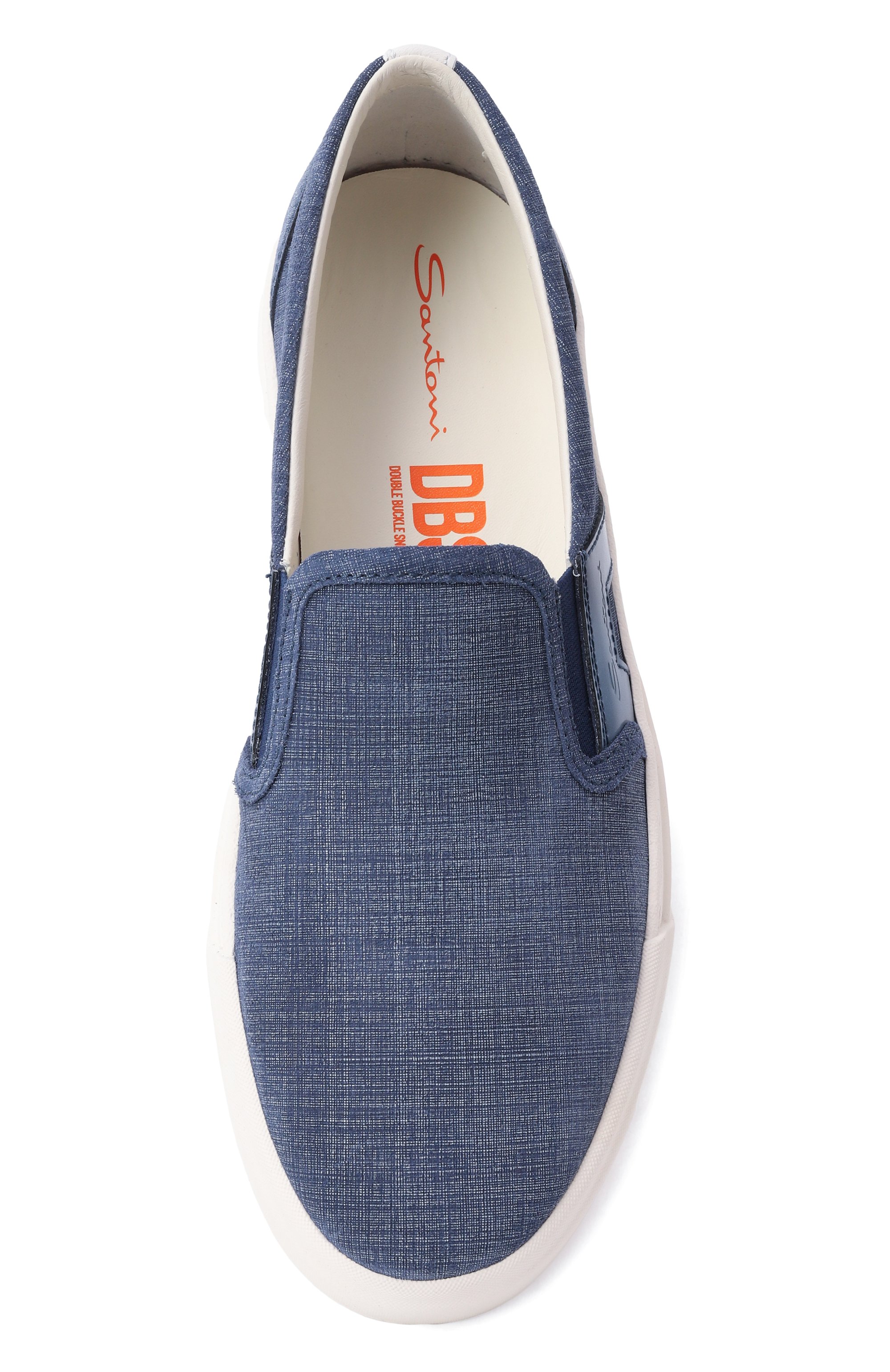 Замшевые слипоны gloria SANTONI, арт. MBGG21946PNNGFCT, фото 6