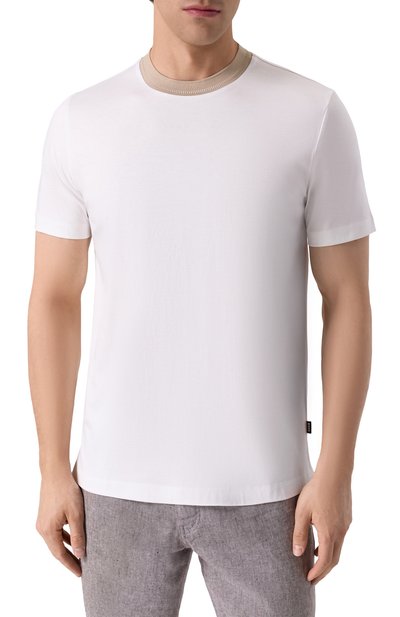 Хлопковая футболка BOSS, арт. 50531793, фото 3