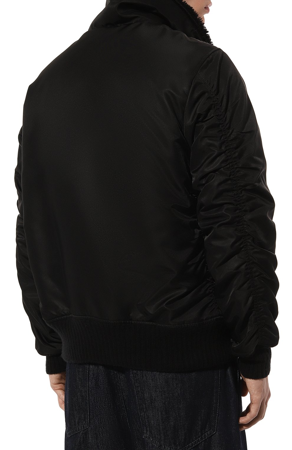 Бомбер GIORGIO BRATO черного цвета по цене 87550 руб., арт. TX25F1603, фото 8 Бомбер GIORGIO BRATO, арт. TX25F1603, фото 8