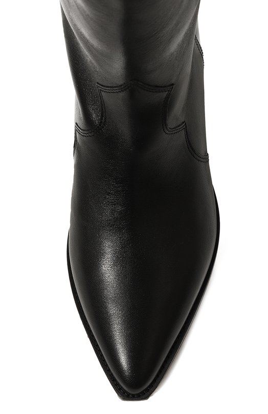 Кожаные сапоги Denvee Isabel Marant 23A/BT0001FA-A3A03S Чёрный  23A/BT0001FA-A3A03S Фото 6