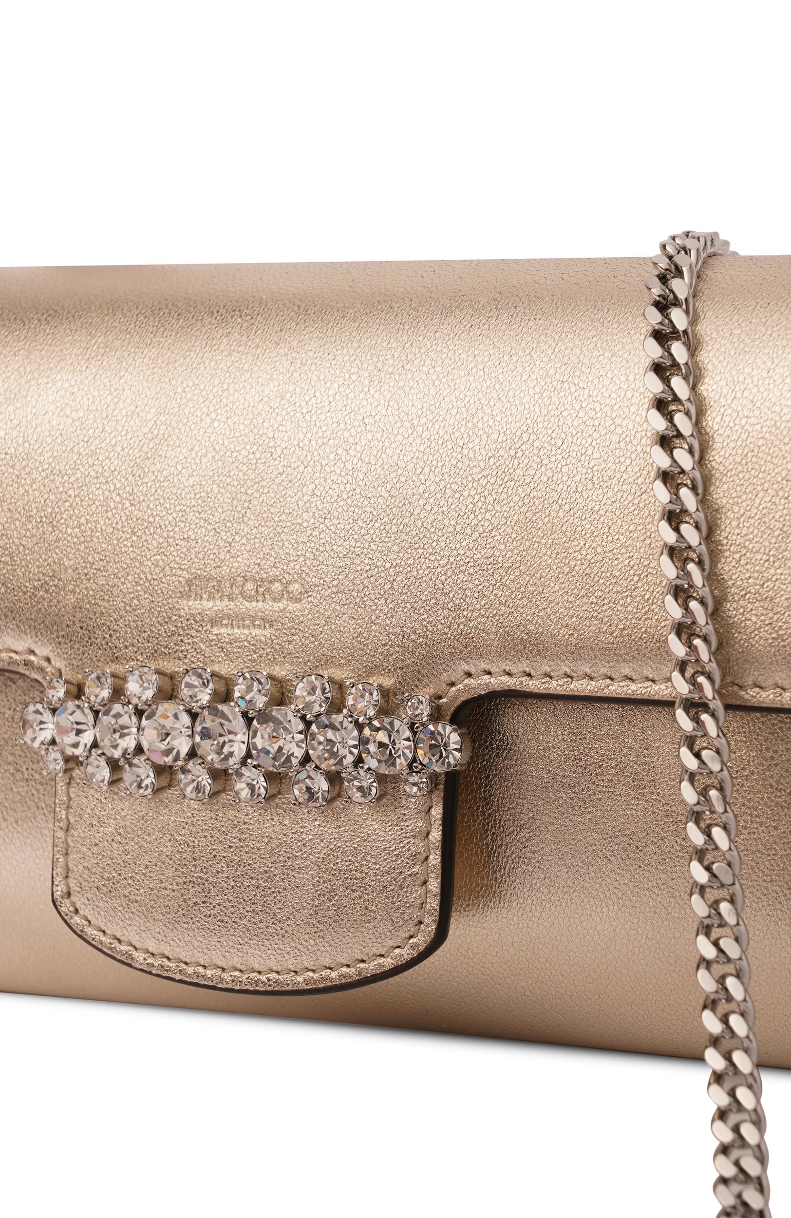 Клатч bing JIMMY CHOO, арт. BING WALLET/CHAIN/AZJ, фото 6