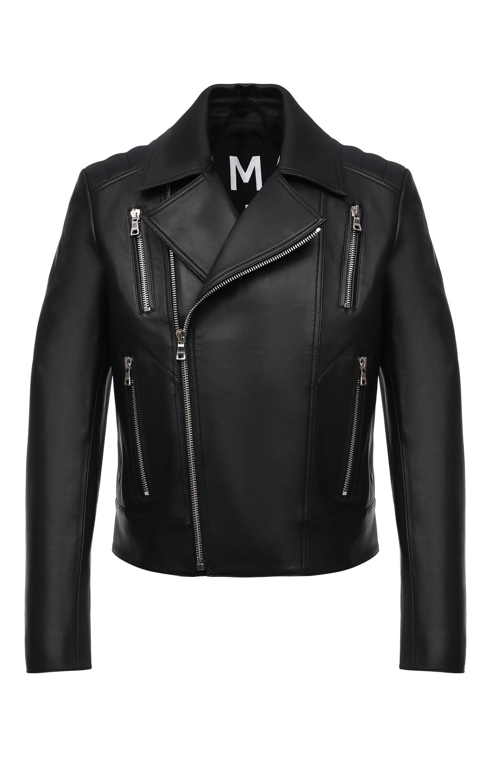 Кожаная куртка BALMAIN, арт. XH1TD170/LB24, фото 1