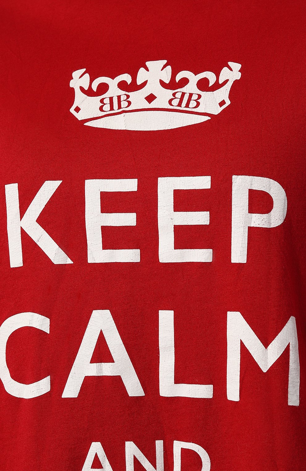 Хлопковая футболка BALENCIAGA, арт. 787349/TRVC6, фото 5