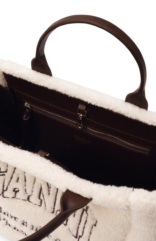 Сумка Ganni B2110018 Кремовый  B2110018 Фото 5