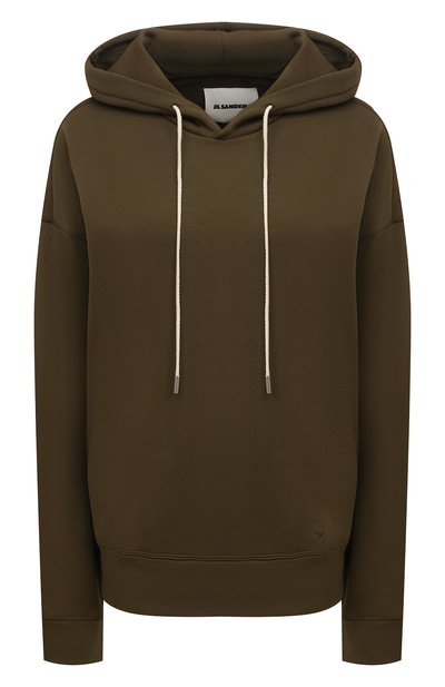 Женский хлопковое худи JIL SANDER, арт. JPPU707515-WU248608