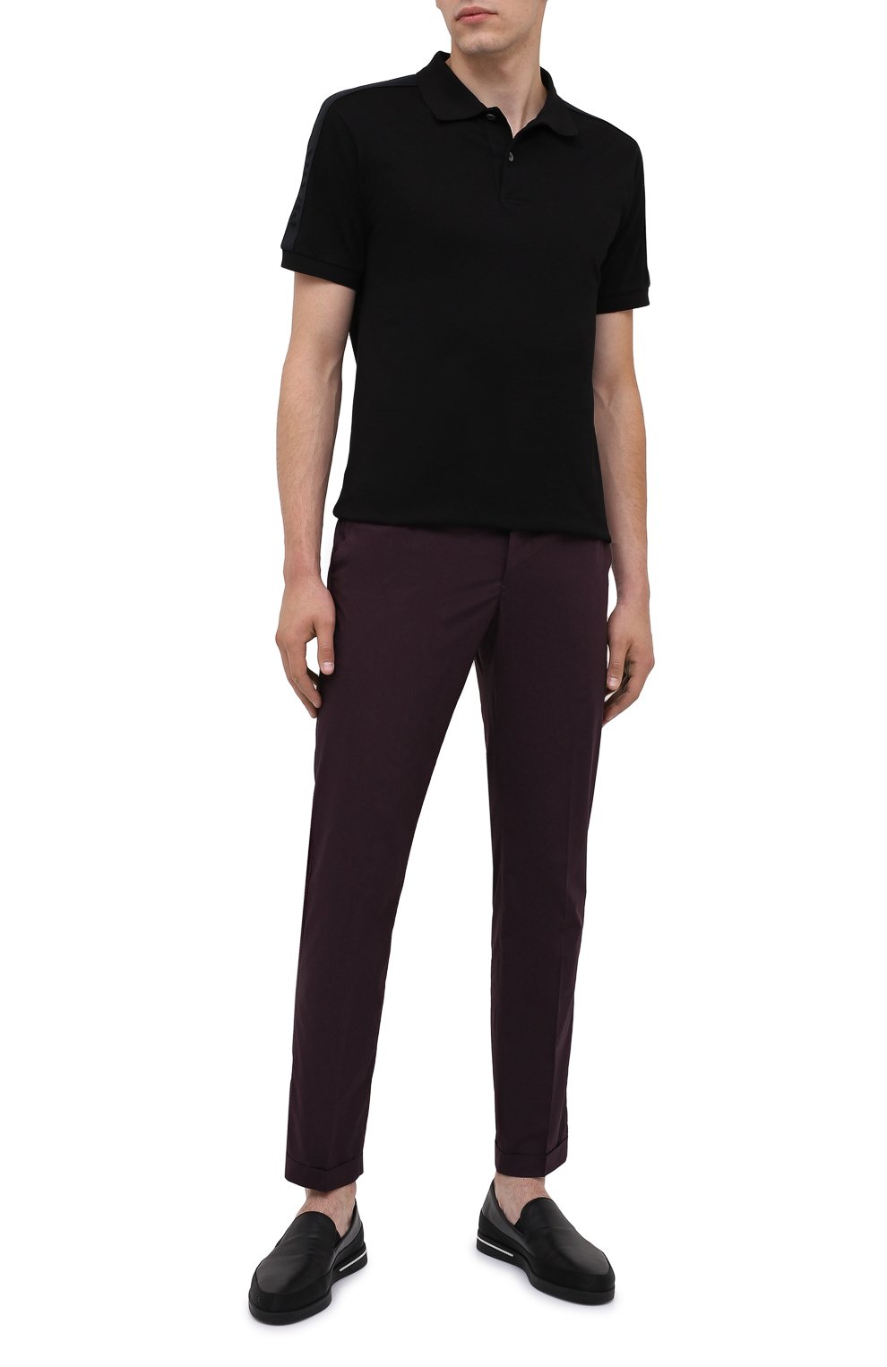 Кожаные слипоны PRADA, арт. 4D3414-6DT-F0002, фото 2