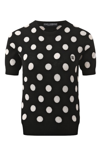 Женский пуловер из шерсти и шелка DOLCE & GABBANA, арт. FXX22T/JCVYK